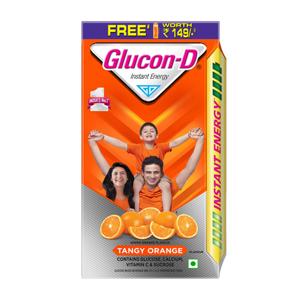 Glucon D Energy Drink Tangy Orange